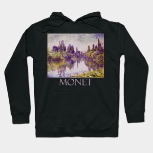 Morning in the Islands Near Vétheuil by Claude Monet Hoodie